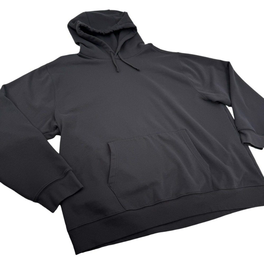 FRESH CLEAN THREADS 3XL Hoodie Gray Pullover Fleece Pocket Mens Dadcore Basics - Picture 10 of 10